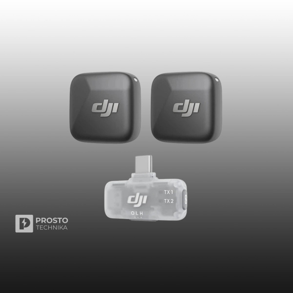 Беспроводной микрофон DJI MIC Mini (2 TX + 1 Mobile RX)